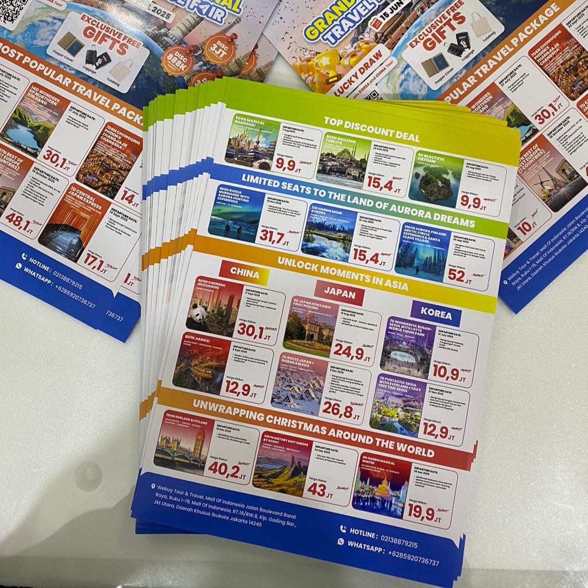 Ukuran Banner, Poster, dan Brosur untuk promosi bisnis - Ranah Printing