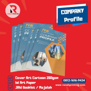 cetak company profile