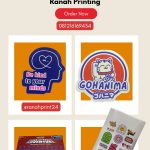 Stiker untuk branding
