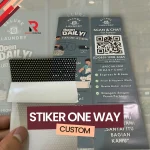 stiker one way